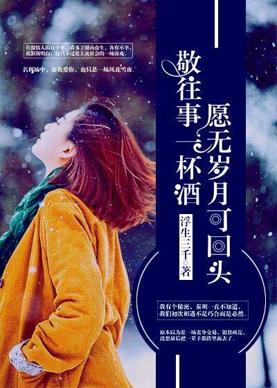 敬往事一杯酒愿无岁月可回首